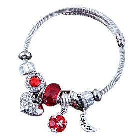Sparkling Multi-Element Bracelet for Fashionable Women - B0408