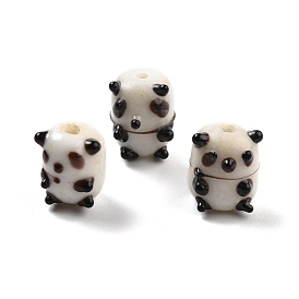 Handmade Lampwork Beads, Panda