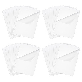 100 шт. ПЭТ и ЭВА ламинирующие пакеты пленка для защиты фотографий, для горячего ламинатора, прямоугольные