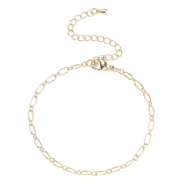 Brass Cable Chain Bracelet for Women