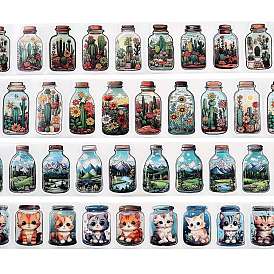 Picture Paper Stickers, Bottle Decorative Stickers