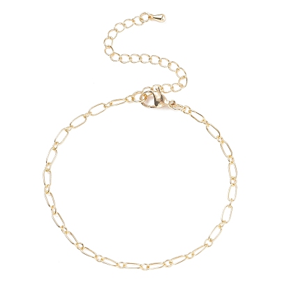 Brass Cable Chain Bracelet for Women