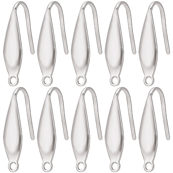 80 шт 316 хирургические крючки для серег из нержавеющей стали