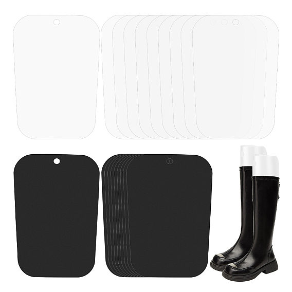 20шт 2 цвета пластиковая внутренняя стойка для обуви, предохранение обуви от деформации