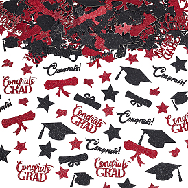 200шт. 2пакеты бумажные конфетти, для оформления выпускного вечера, разнообразные