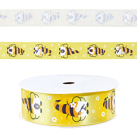 Полиэфирная лента, Пчелы, для аксессуаров для одежды, украшение подарка