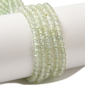 Natural Prehnite Beads Strands, Round