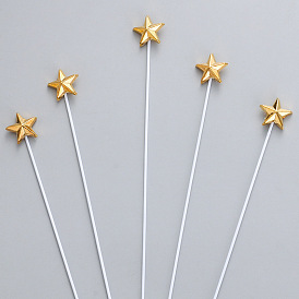 Тема дня рождения бумажный торт вставить украшение карты, 3d звезда, для украшения торта на день рождения