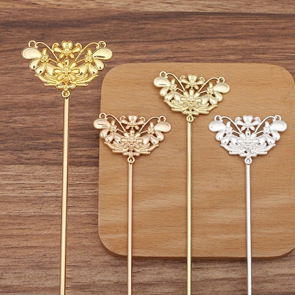 Сплав палочки для волос фурнитура для женщин, бабочка