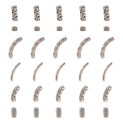 Tibetan Style Alloy Beads, Mix Shapes
