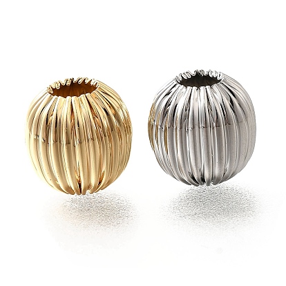 Латунные бусины, без кадмия, без никеля и без свинца, круглые