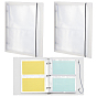 PP Plastic with Iron Loose-leaf File Folders, Rectangle