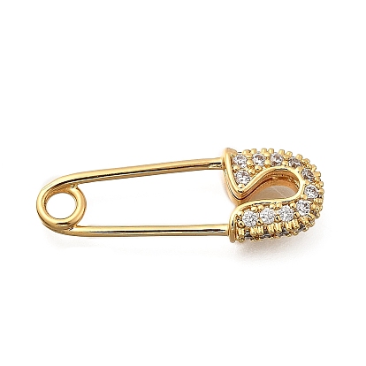 Латунные микро проложить кубического циркония подвески, скрепка, без никеля , долговечный