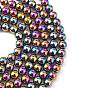 Non-magnetic Synthetic Hematite Beads Strands, Grade A, Round