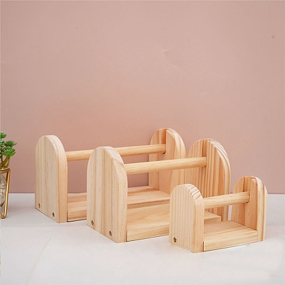 Вращающаяся прядильщик мотка деревянной пряжи, держатель клубка пряжи, органайзер из шерстяного шнура, инструмент для вязания крючком, арка