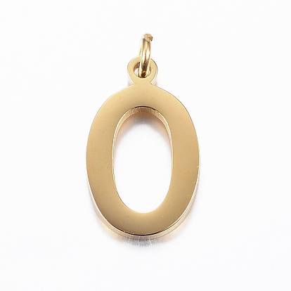 304 Stainless Steel Pendants, Number