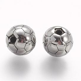304 bolas de acero inoxidable, ronda / fútbol / balón de fútbol