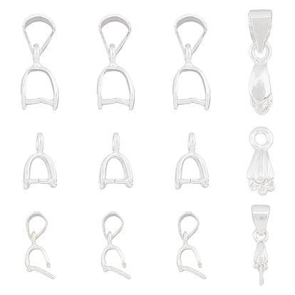 12 шт. 3 стили 925 подвески из стерлингового серебра, льда поручительств выбор щепотка