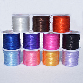 Flat silk crystal elastic line rubber band line beaded rope wear bead elastic rope diy bracelet line wear-resistant pull