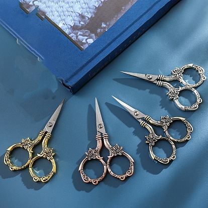 Retro Stainless Steel Scissors, Embroidery Scissors, Sewing Scissors