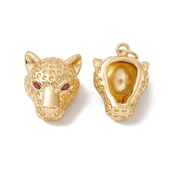 Стойка металлическая латунная микропрофилированная кубическая циркония подвески, с целью перехода в кольце, без кадмия, без никеля и без свинца, леопард