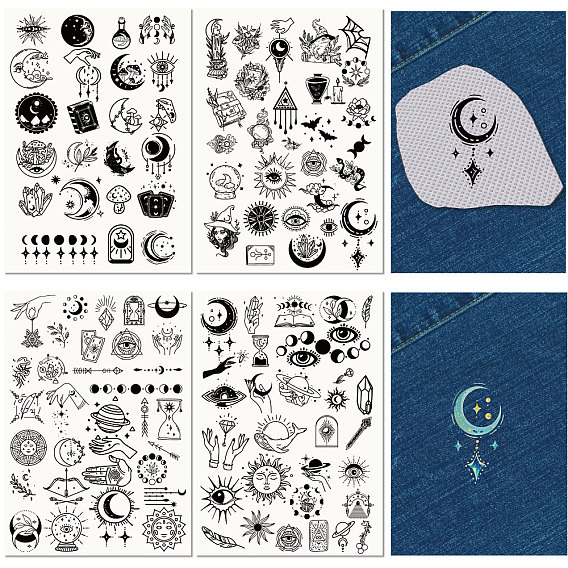 Нетканые водорастворимые узоры для вышивки, смыть стабилизатор вышивки, бумага для вышивки «наклей и сшей»