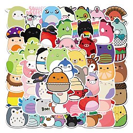 Cartoon Waterproof PVC Plastic Sticker Labels, Self-adhesion, for Water Bottles, Laptop, Luggage, Cup, Computer, Mobile Phone, Skateboard, Guitar Stickers