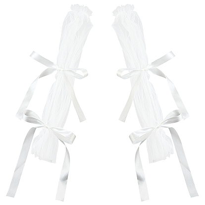 1 Пара полиэстеровых нарукавников для невесты