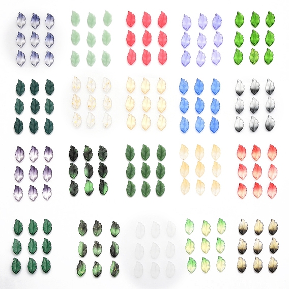 Краски для выпечки стеклянные бусины, Топ пробуренной, лист