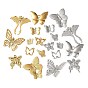10 шт. 304 подвески из нержавеющей стали, бабочка