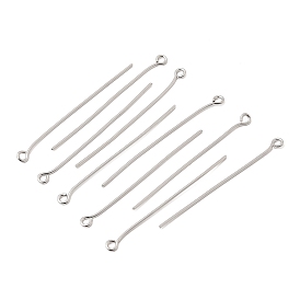 Épingles à œil en laiton shegrace, sans cadmium et sans nickel et sans plomb, plaqué longue durée