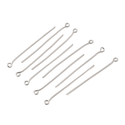 Épingles à œil en laiton shegrace, sans cadmium et sans nickel et sans plomb, plaqué longue durée