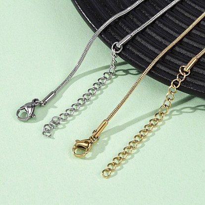 304 нержавеющей стали круглого змея цепи ожерелья