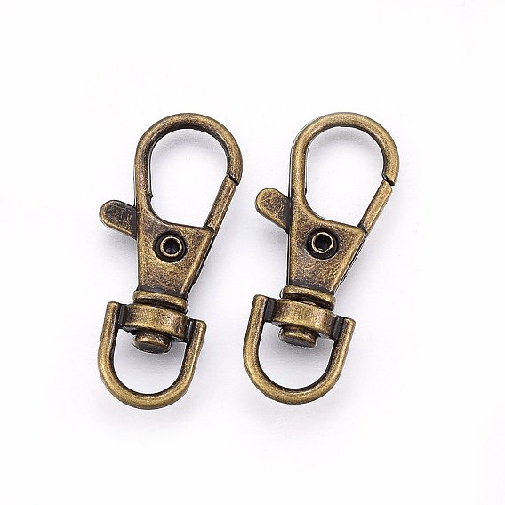 Tibetan Style Alloy Swivel Clasps