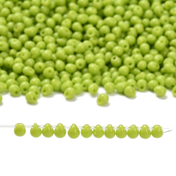 Миюки 3.4мм капельные бусины, японский бисер, непрозрачных цветов