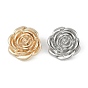 Латунные подвески, без кадмия, без никеля и без свинца, роза, 