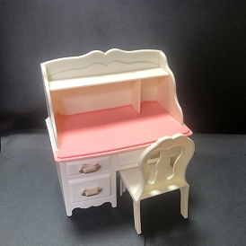 Наборы мини-стульев из АБС-пластика, аксессуары для кукольного домика с микро-ландшафтом, притворяясь опорными украшениями