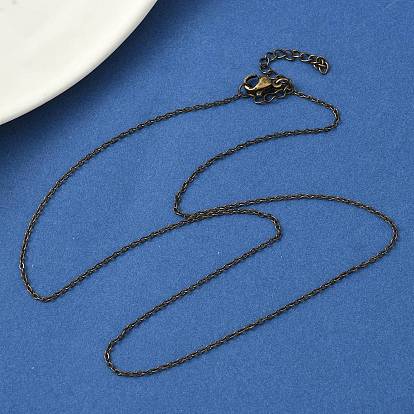 304 ожерелья-цепочки из нержавеющей стали для унисекс