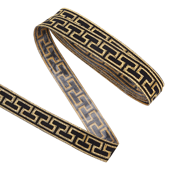 Полиэстеровая лента для вышивки с помощью утюга/пришивания, аксессуары для одежды