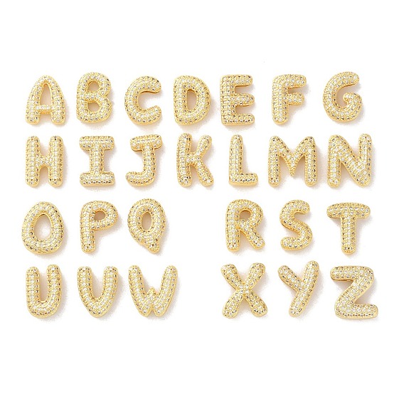 Латунная стойка с микропаве из прозрачного кубического циркония, долговечный, без свинца и без кадмия, реальный 18 k позолоченный