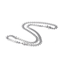 201 Stainless Steel Cobs Chain Necklace for Men Women