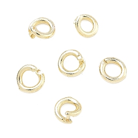 Латунные кольца прыжок открыт, круглые стопорные соединительные кольца, долговечный, стойки покрытие, без свинца и без кадмия