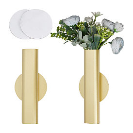 Iron Wall Hanging Vase, Flower Plant Holders, Rectangle