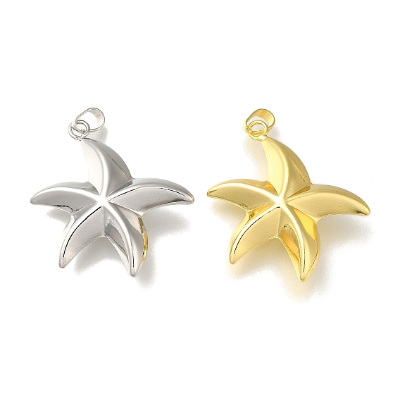 Стойки обшивки латунные подвески, долговечный, без свинца и без кадмия, морская звезда