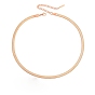 Stainless Steel Snake Bone Chain Necklaces