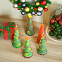 Christmas Tree with Box/Clover/Star DIY Candle Silicone Molds, for Scented Candle Making