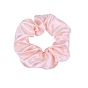 Solid Color Slick Cloth Ponytail Scrunchy Hair Ties, Ponytail Holder Hair Accessories for Women and Girls