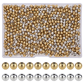 Tibetan Style Alloy Beads Spacer, Cadmium Free & Nickel Free & Lead Free, Round