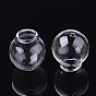 Handmade Blown Glass Beads, Round