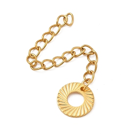 304 удлинители бордюрной цепи из нержавеющей стали, концевые цепи с 201 язычком кольцевой цепи из нержавеющей стали